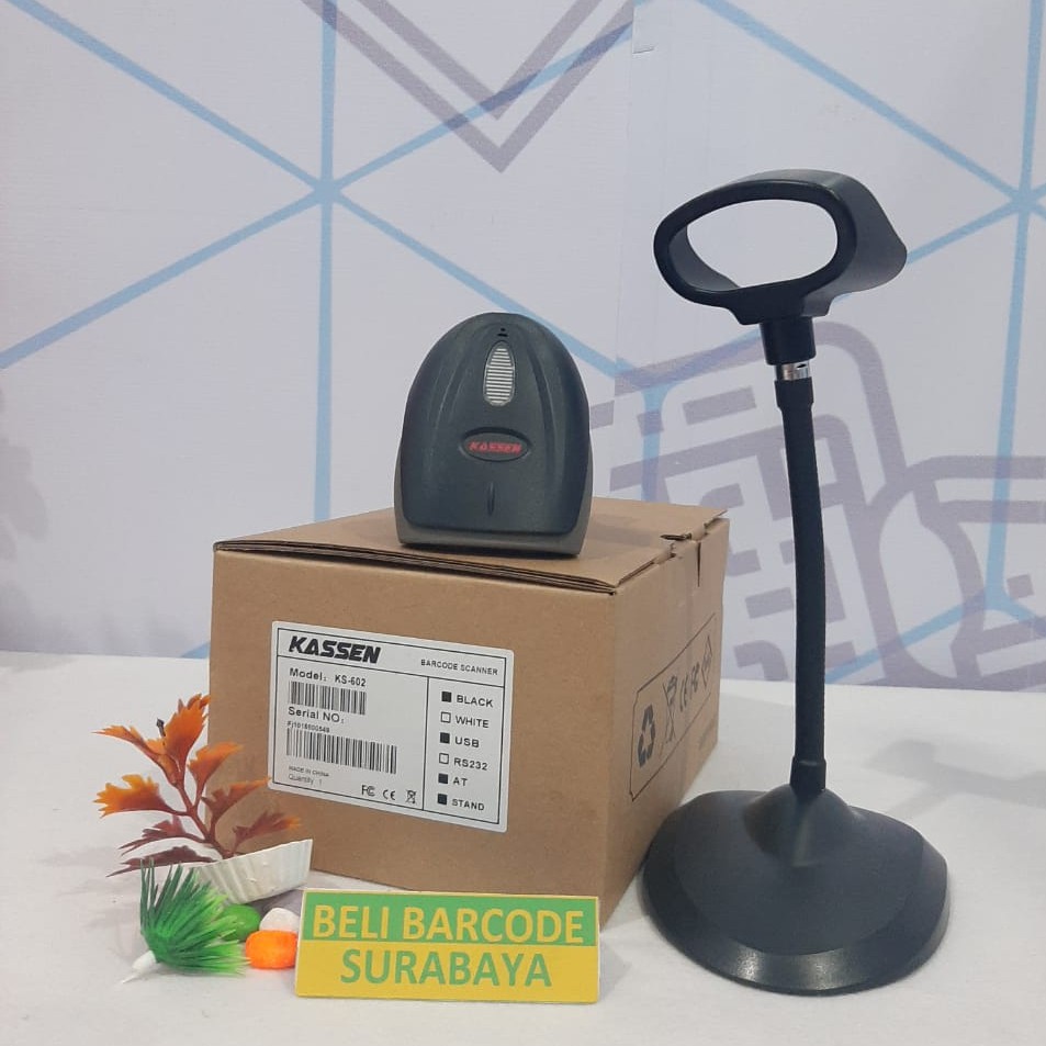 BARCODE SCANNER KASSEN KS-602 / KASSEN KS602 USB+STAND