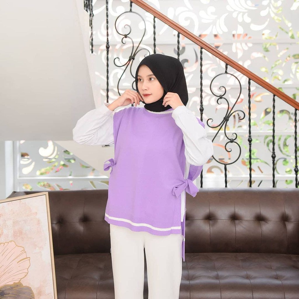 Nara Grosir - Oreo Vest | Vest Rajut Wanita