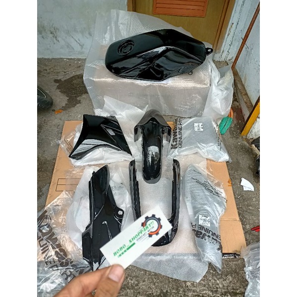 fullset full body set Ninja SS R hitam original