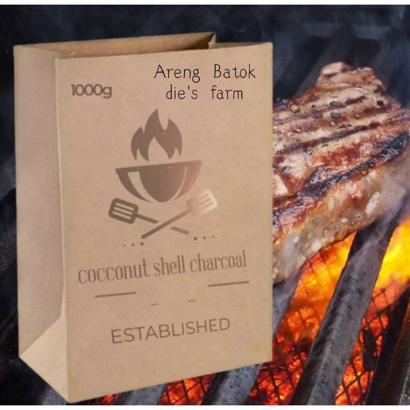 

Areng batok kelapa barbeque food grade 1kg