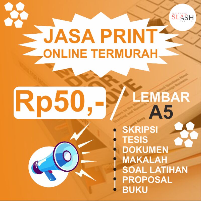 

JASA PRINT ONLINE MURAH HITAM PUTIH WARNA