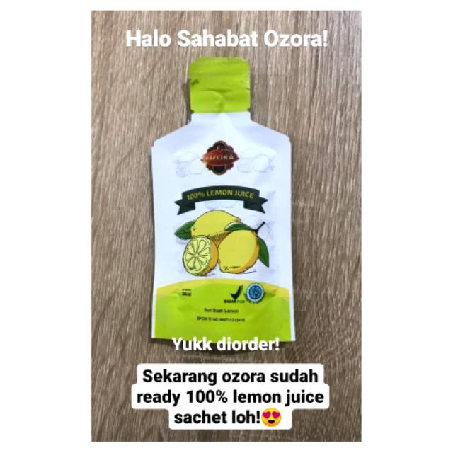 

Lemon Juice Sachet - SARI LEMON MURNI