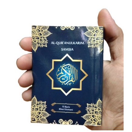 AL QURAN Tilawah SAKU A7 UTSMANI SAMSIA SOFT COVER (NUR ALAM SEMESTA) - 100% ORI - SOUVENIR SURABAYA