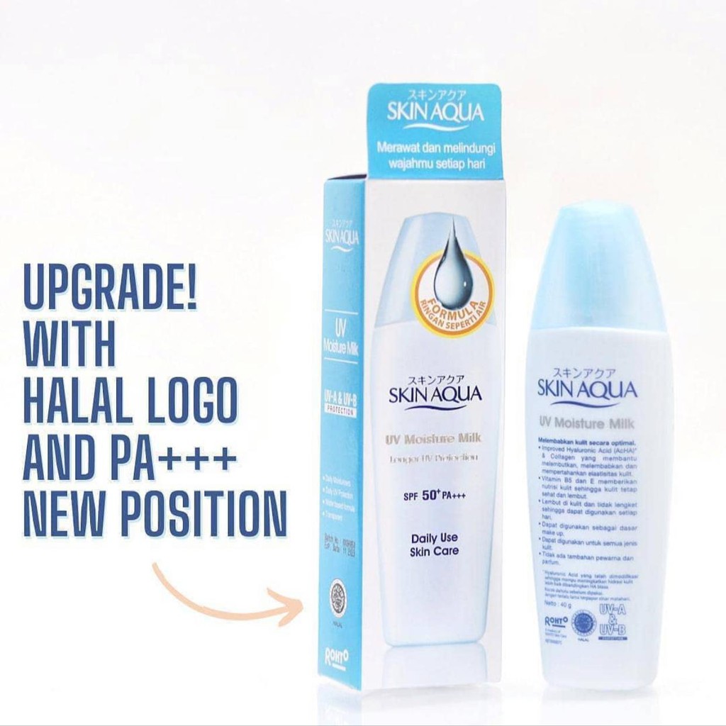 Skin Aqua Sunscreen UV SPF 50 30 25 | Moisture Milk Gel Tone Up