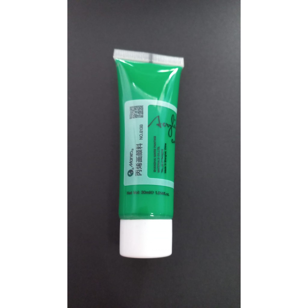 

Cat Acrylic 30ml Maries Green Mid 505 / Cat Akrilik 30 ml warna / Cat Acrylic 30 ml Green Mid