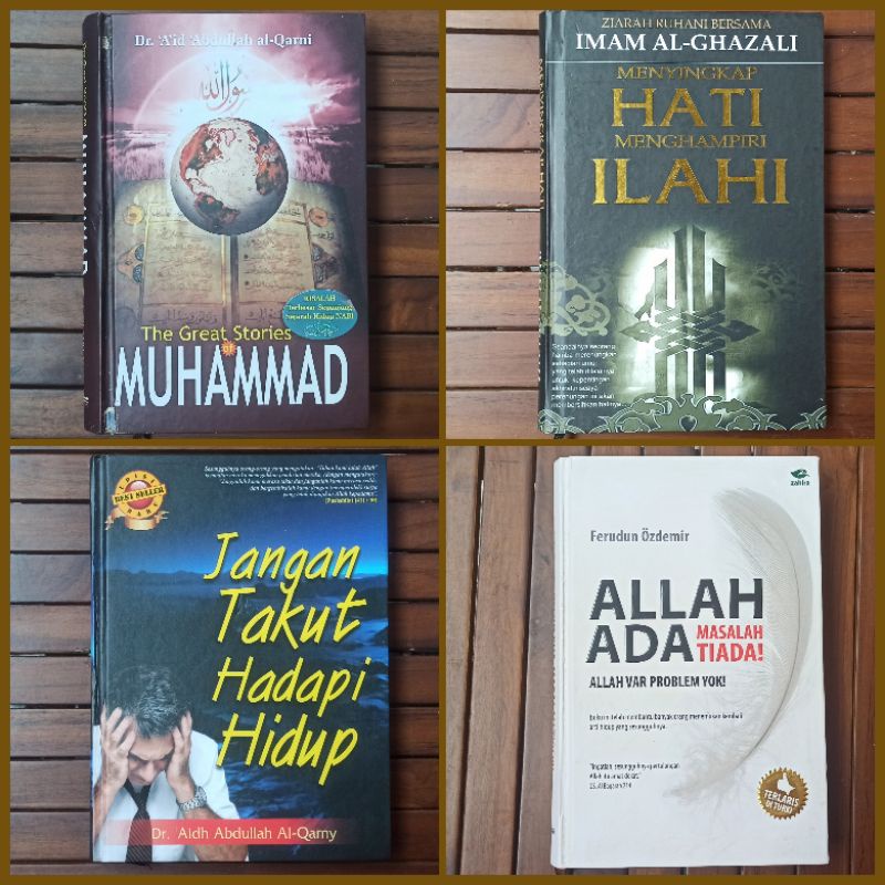 Great Stories Muhammad;Menyingkap Hati Menghampiri Ilahi;Jangan Takut Hadapi Hidup;Allah Ada Masalah