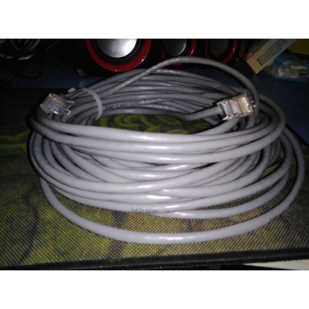 Kabel Lan cat5e 10m / 10 m / 10 meter + rj 45