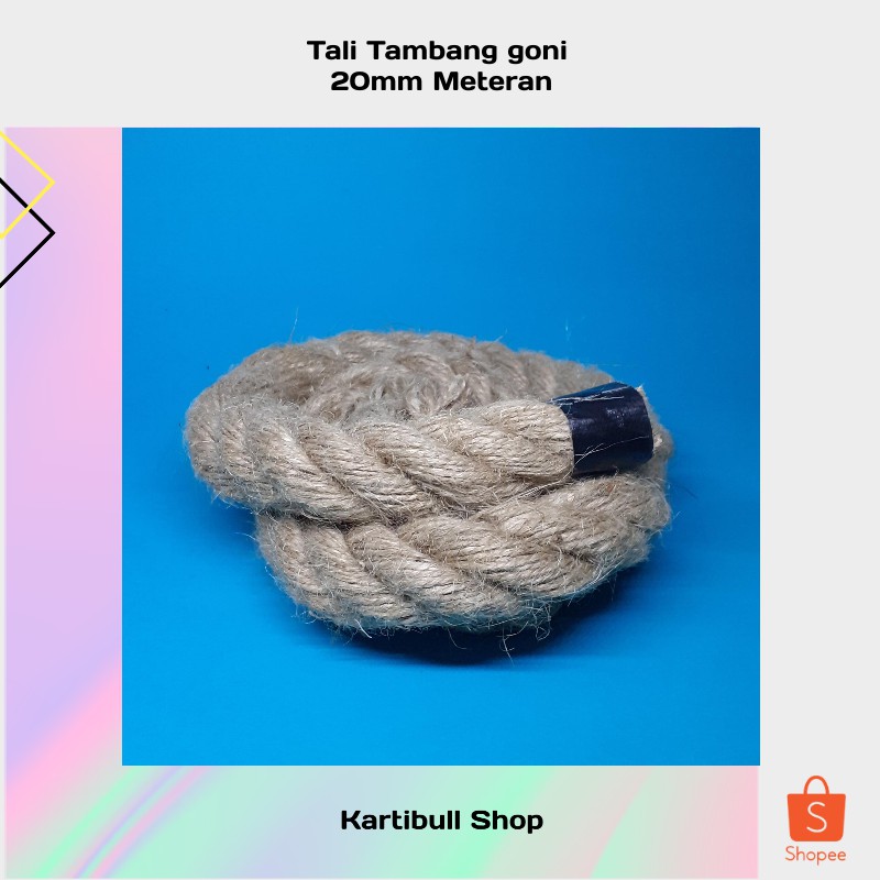 Tali Tambang Goni ukuran 20mm Meteran
