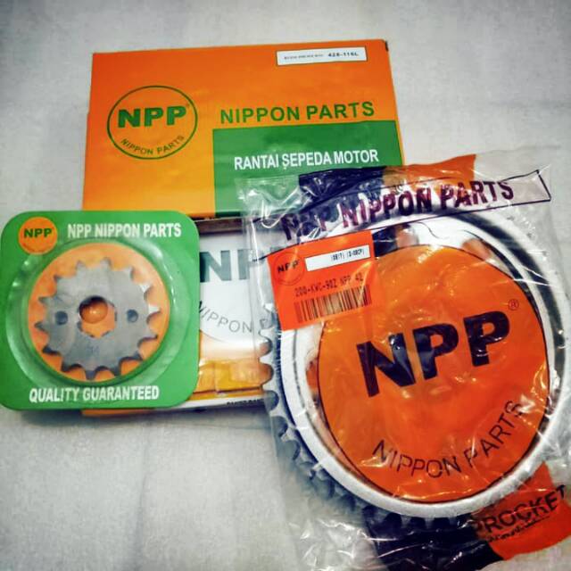 Gear set verza gear paket honda verza