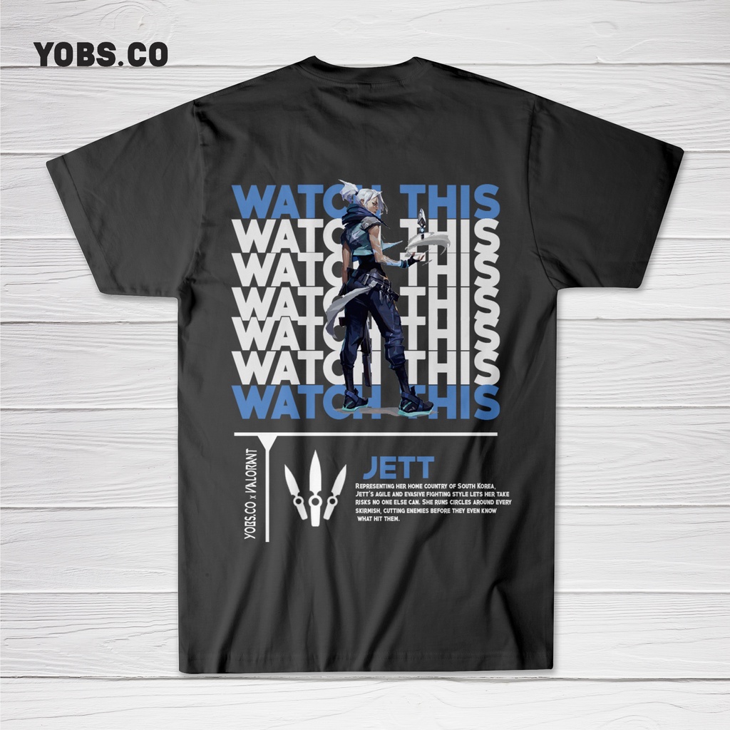 Kaos Valorant : Jett