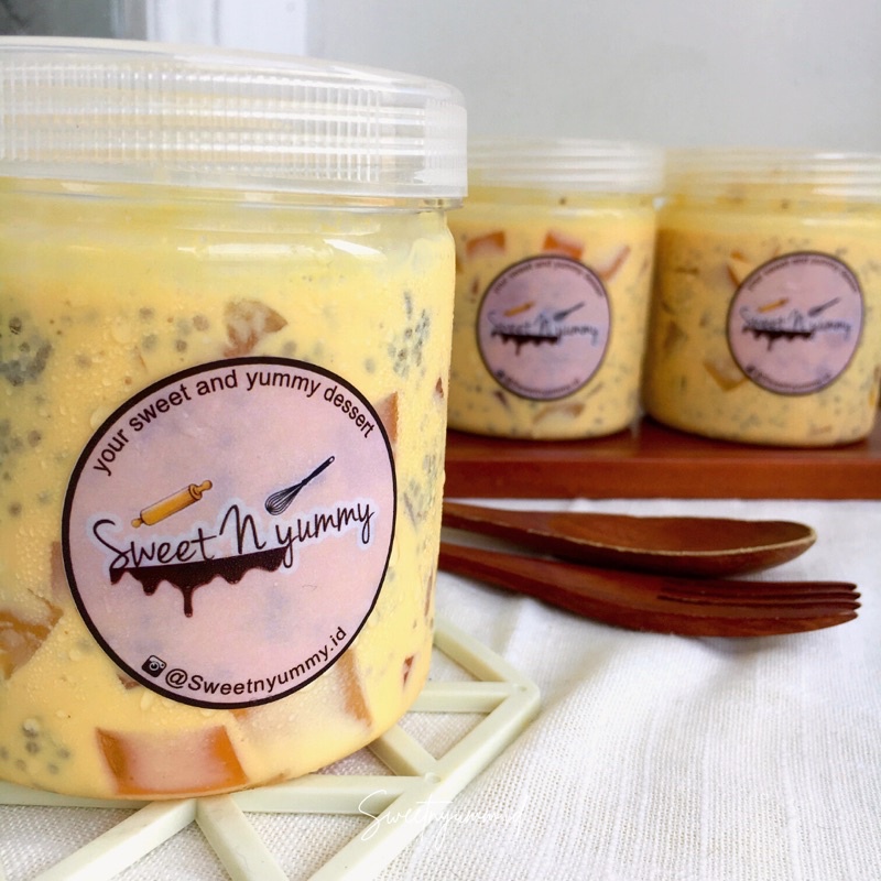 

Creamy mango jar 600ml