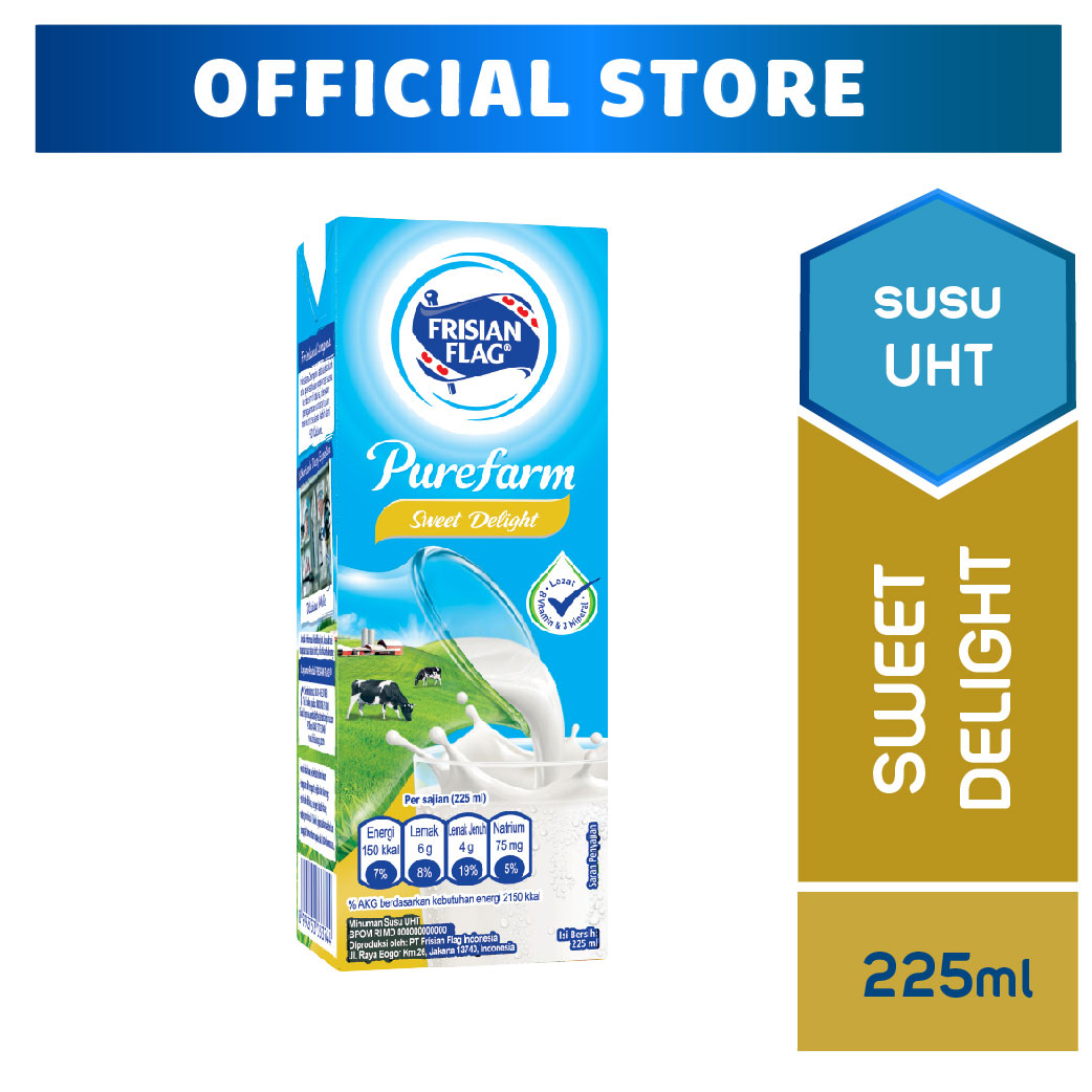 Frisian Flag UHT Sweet Delight 225 ml | Shopee Indonesia