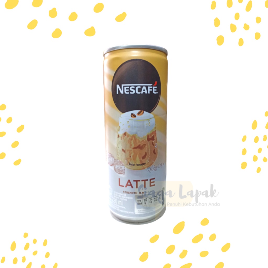 Nescafe Kopi Kaleng Cappucinno - Caramel Macchiato - Latte 220ml