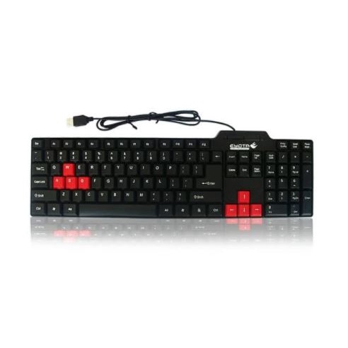 keyboard eyota wired usb 2.0 standard membrane fullsize 104 keys for office gaming k-820 k820