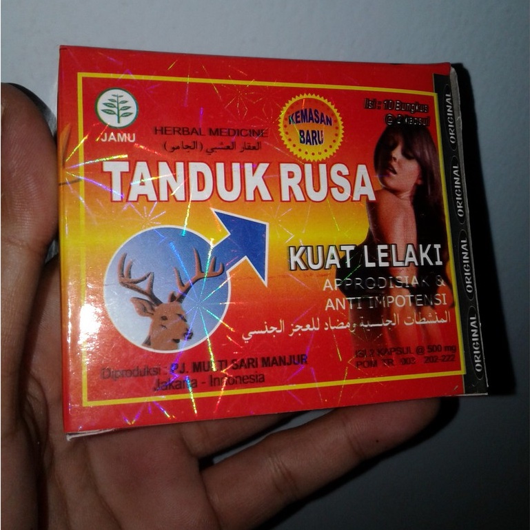 Kapsul Tanduk Rusa Original