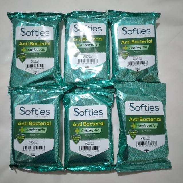 Antiseptik Tissue Basah Softies