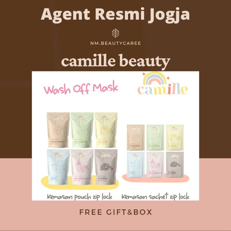 CAMILLE BEAUTY MASKER WAJAH CAMILLE BEAUTY MASK 25 65 Bpom