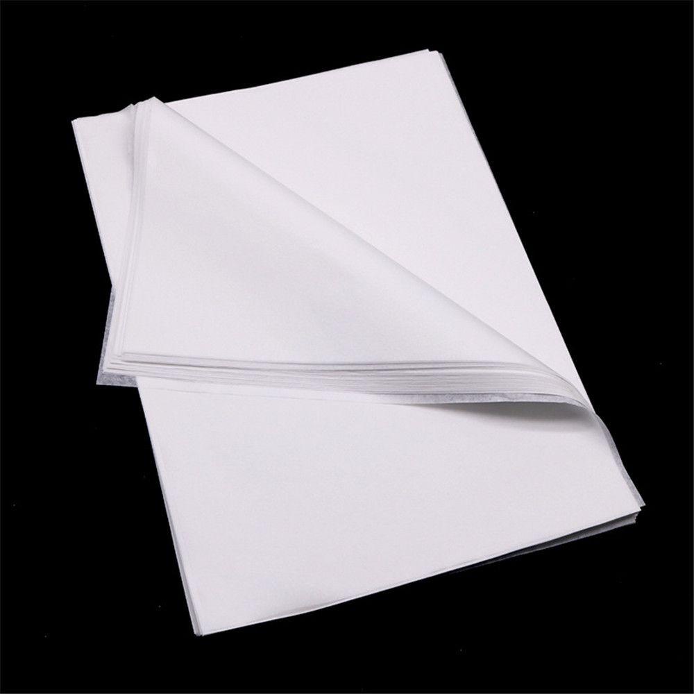 Solighter 100Sheets/Pack Wrapping Papers DIY Baru Pakaian/Baju/Sepatu A4