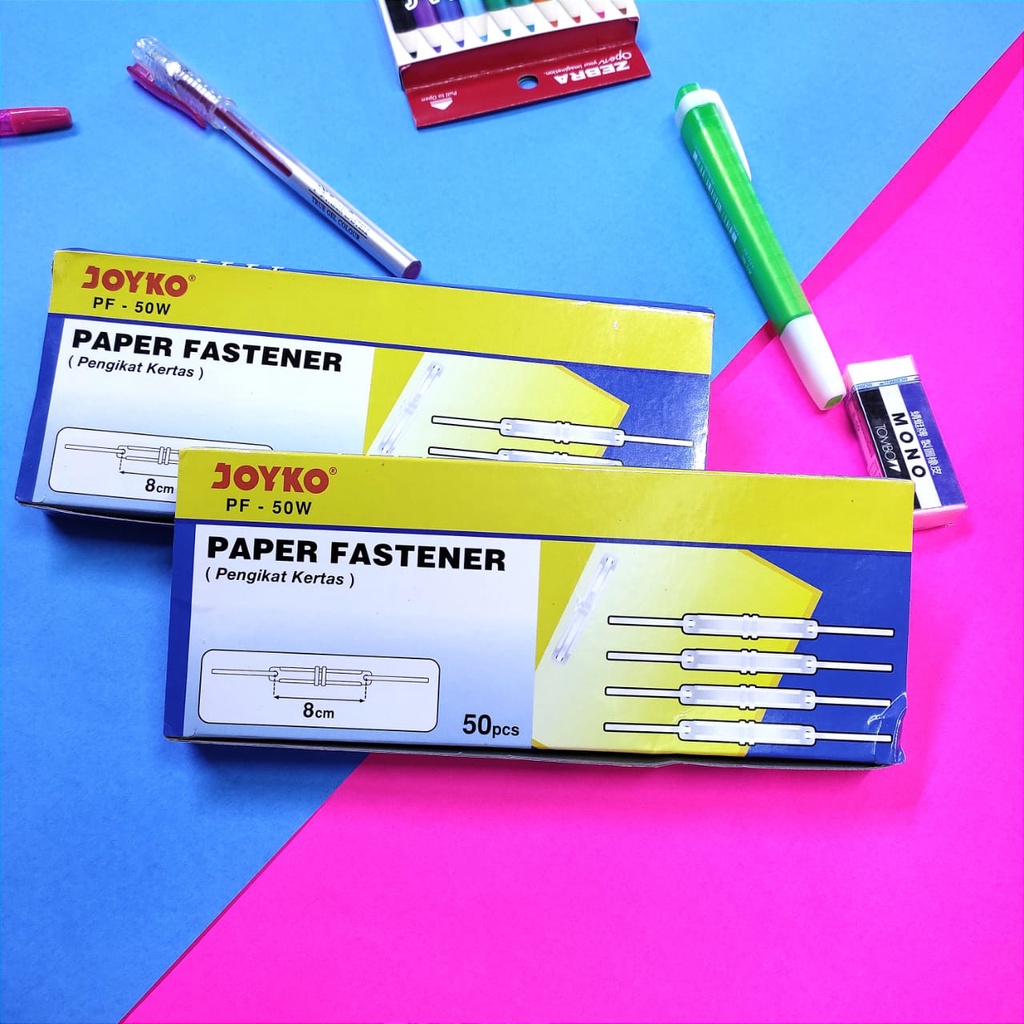 

Paper Fastener / Pengikat Kertas Joyko PF-50W