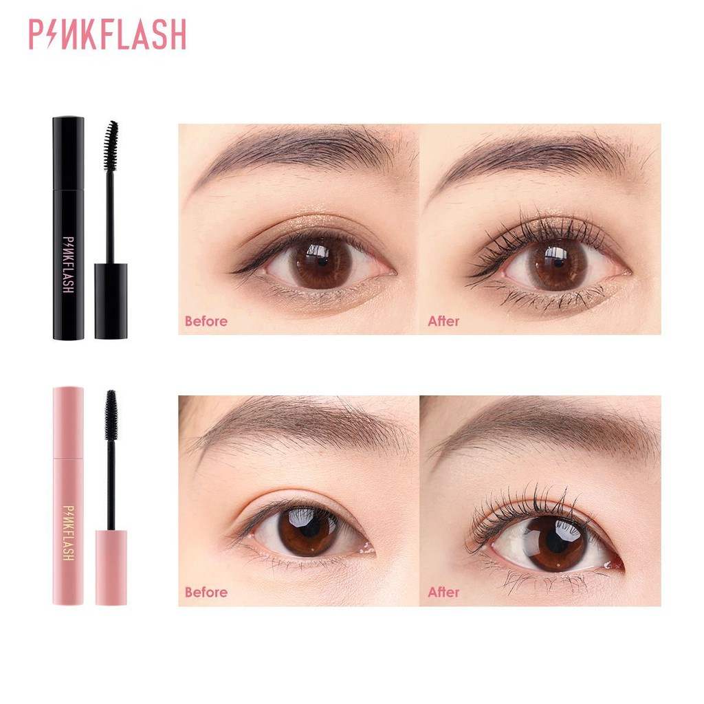 PINKFLASH OH MY WINK OIL PROOF CURL MASCARA PINK /MASKARA BLACK / MASKARA VOLUME |LONG PENEBAL BULU MATA - BPOM