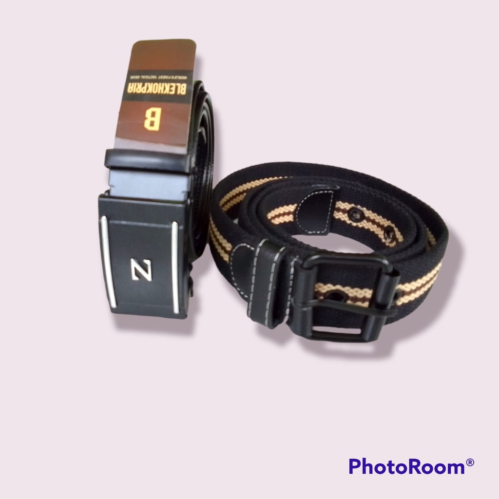 IKAT PINGGANG KULIT KEPALA BESI GESPER PRIA KULIT KEPALA BAHAN BESI SABUK PRIA KULIT