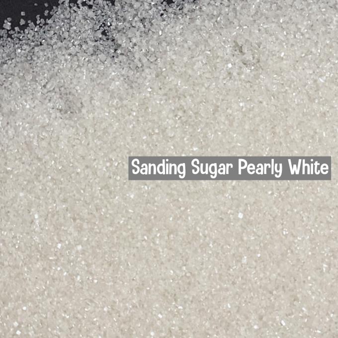 

_^_^_^] Sanding Sugar Pearly White 100gr Sprinkle Hiasan Kue