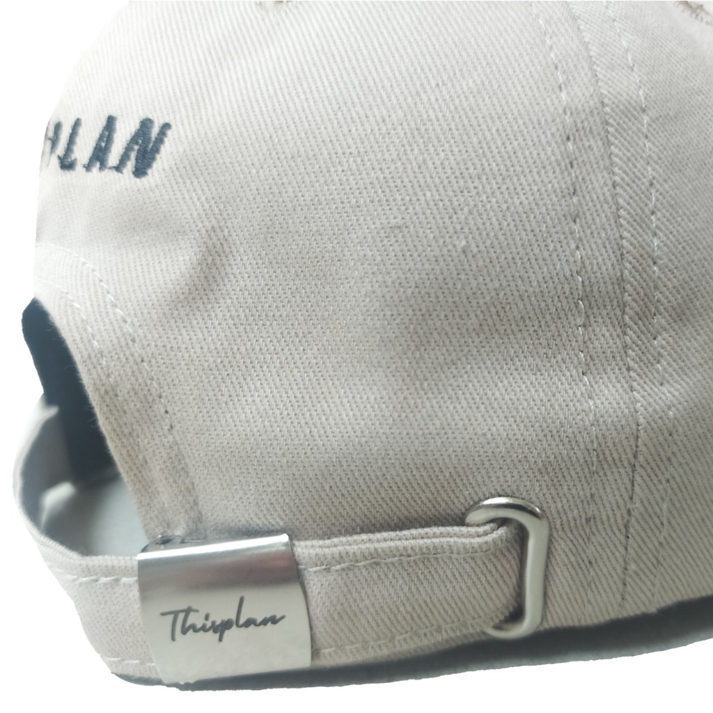 TOPI POLOCAPS THISPLAN BLACK CREAM