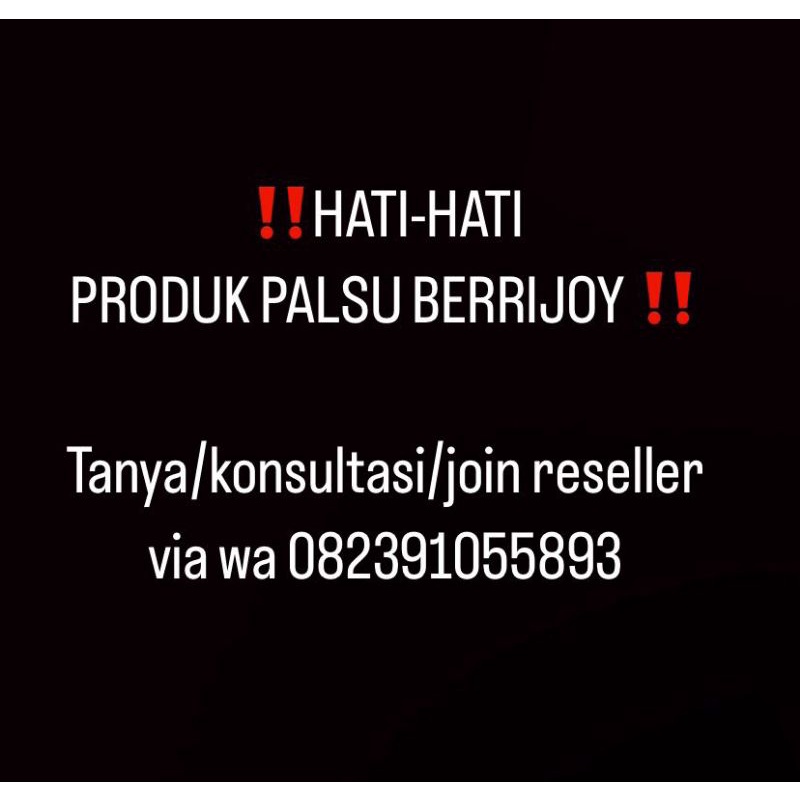 Paket Berrijoy Tube tanpa serum