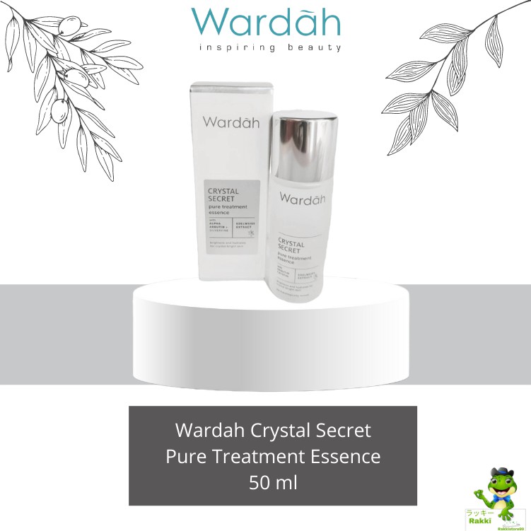 ❣️Rakkistore99❣️Wardah Crystal Secret Pure Treatment Essence 50ml (100% Original)