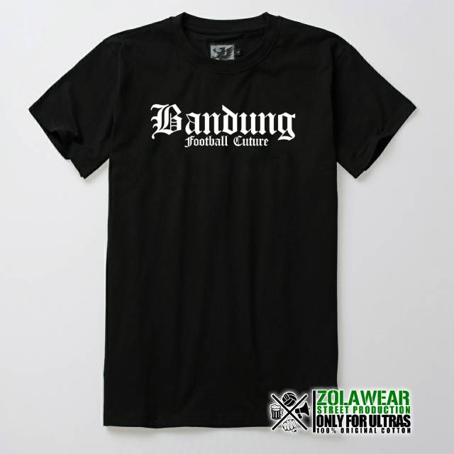 Tshirt baju kaos bandung football culture persib bobotoh sunda viking flower city casuals maung