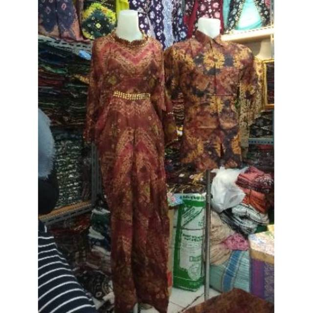Kaftan jumputan couple
