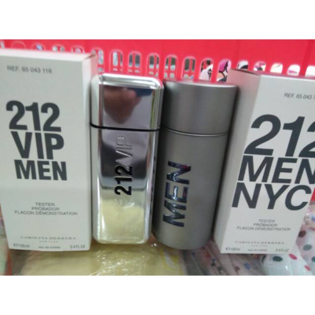 Carolina Herrera 212 men tester