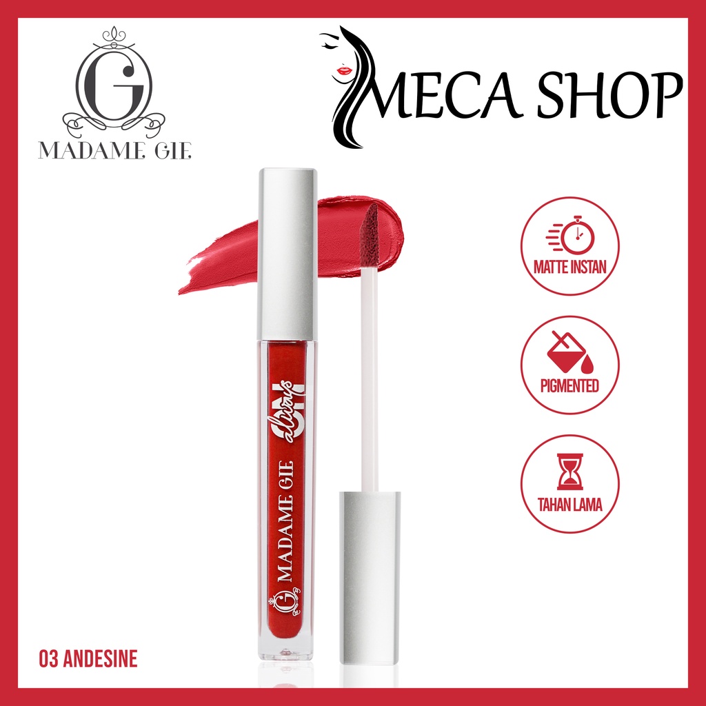 Madame Gie Always On Lip Cream - MakeUp Lip Cream Lipstik