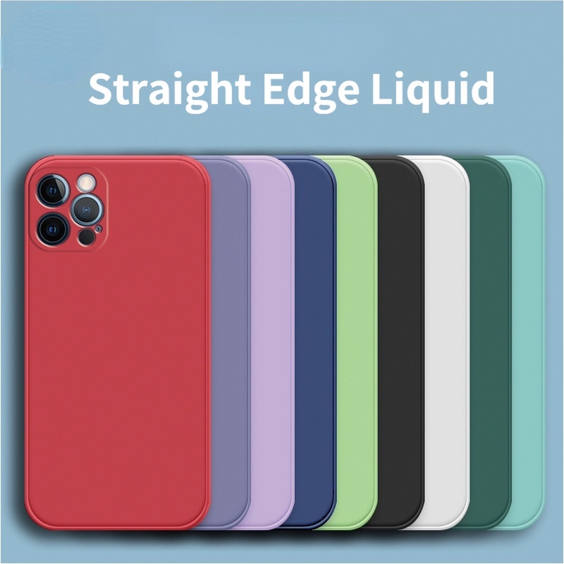 Soft Case Silikon Tpu Polos Simple Cover IPhone 13 12 11 Pro X Xs Max Xr 7 8 Plus