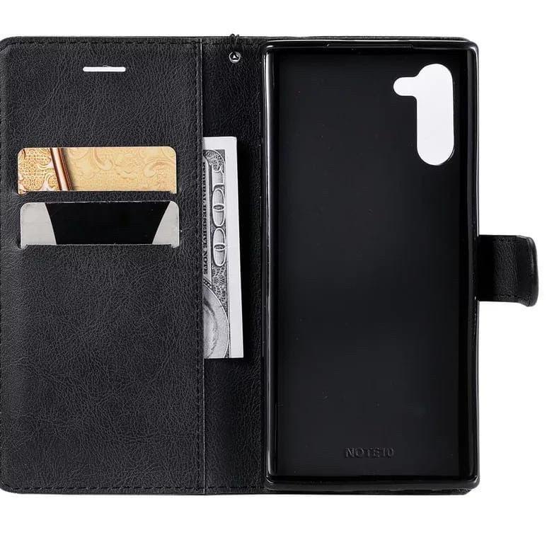 Leather Case SAMSUNG GALAXY A01 A01 CORE A02 A02S A2 CORE A03 A03S A03 CORE A6 2018 A6+ PLUS A7 A9 2