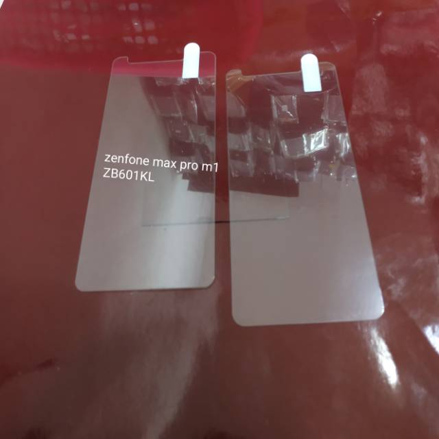 Tempered glass Asus Zenfone max pro M1 ZB601KL .  Max pro M2 ZB631KL . Max plus M1 . Max M1 . Max M2 anti gores kaca bening transparan screen guard pelindung layar