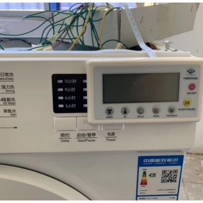 PCB MODUL MESIN CUCI FRONT LOADING YM 800 PANEL DIGITAL LCD