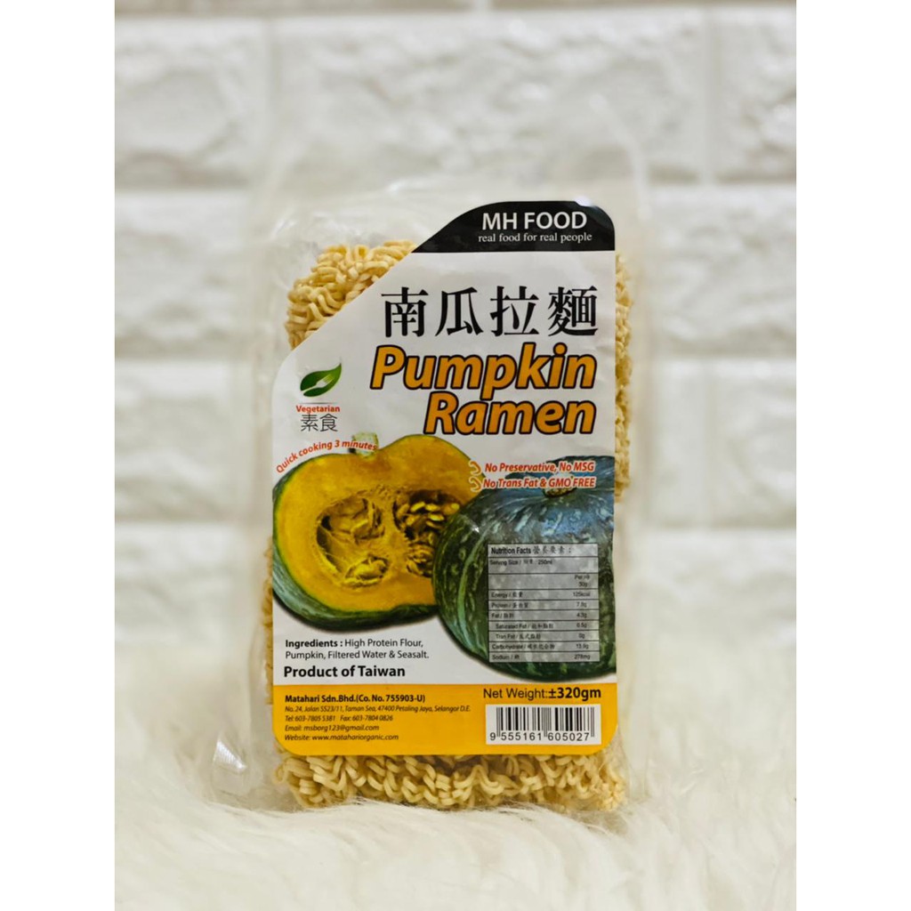 

MH FOOD Pumpkin Ramen 300g