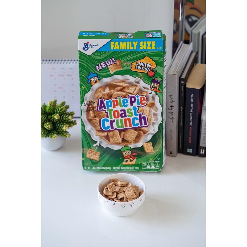 

General Mills Cinnamon Toast Crunch Apple Pie Cereal Import Repack 30gr