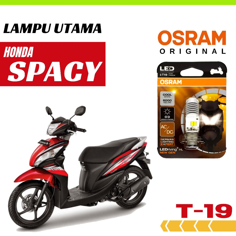 Lampu Depan LED Motor Spacy FI osram