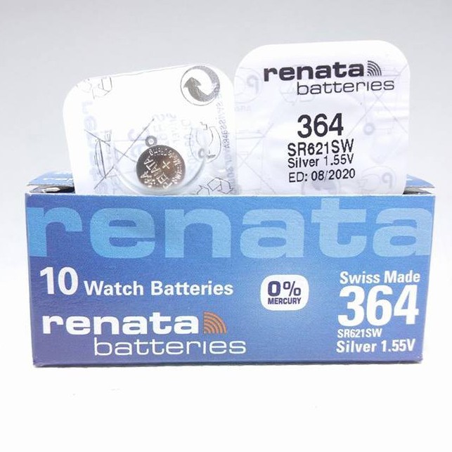 BATERAI RENATA SR621SW SR621 SR 621 SW 364 BATTERY PCS