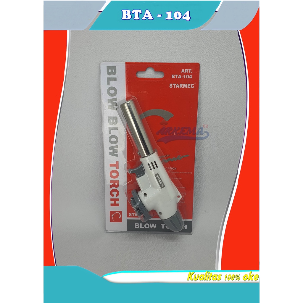 KEPALA LAS TORCH BTA-104 | GAS TABUNG KECIL | KEPALA HI COOK KEMPING | ALAT BAKAR MAKANAN / DAGING