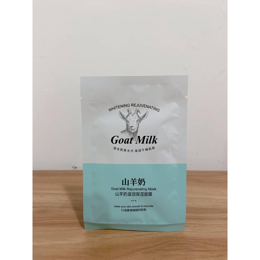 Pemutih kulit/MASKER SUSU KAMBING/NOURISHING Real Squeeze Mask /ROREC