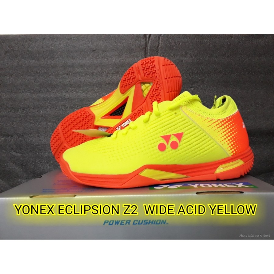 New Produk - Sepatu Badminton Yonex Eclipsion Z Wide Yellow Original