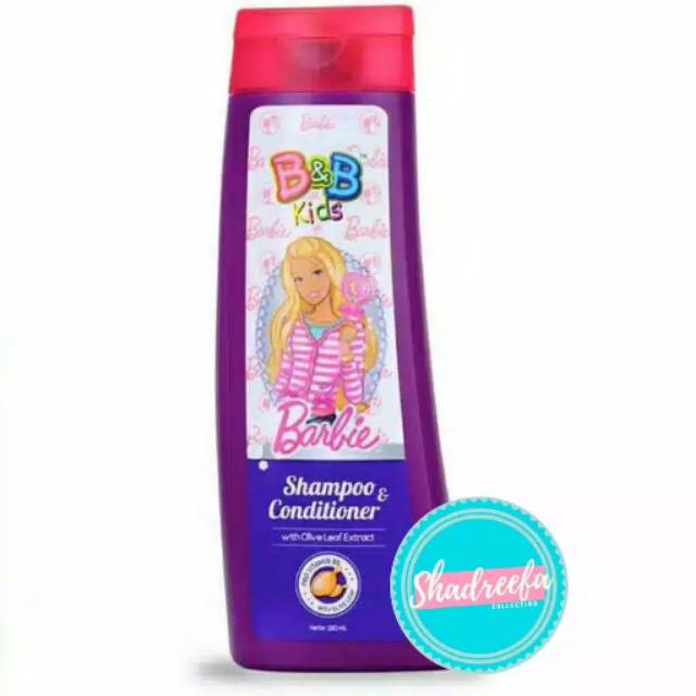 B&B Kids Barbie Shampoo & Conditioner