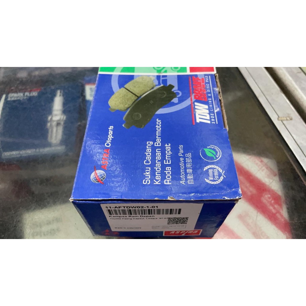 Kampas Rem Depan Toyota Kijang Kapsul 7K EFI 2.0 TDW ASTRA