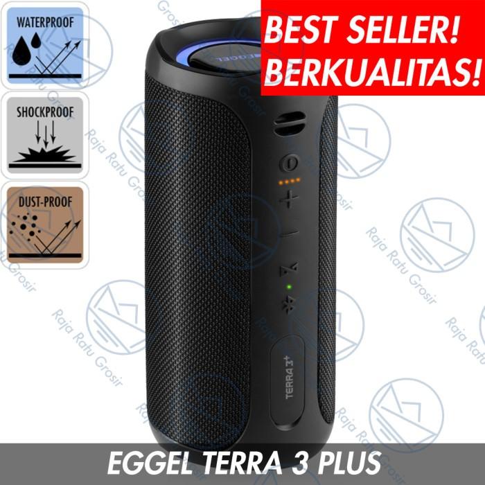 EGGEL TERRA 3 SPEAKER WIRELESS BLUETOOTH PORTABLE WATERPROOF OUTDOOR