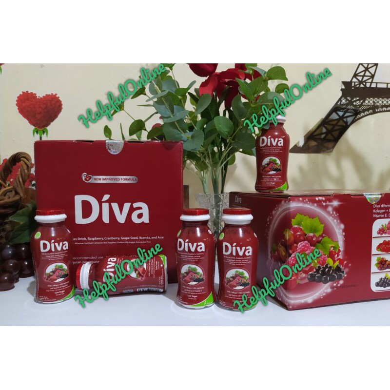 [PROMO] DIVA BEAUTY DRINK Collagen ( ISI 16 botol x 85ml ) / Diva Beauty / Diva Collagen
