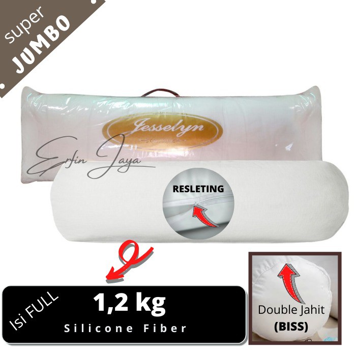 1Guling tidur dacron silicon Jesselyn Gold