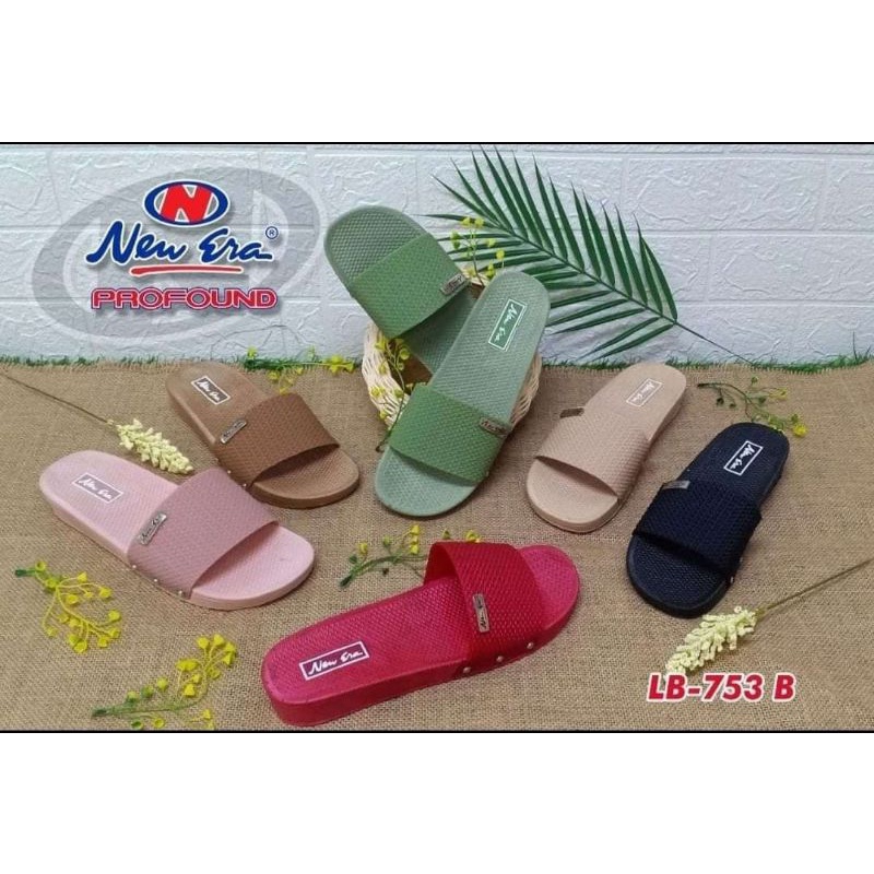 Sandal slop karet NEW ERA LB 753 100% ORIGINAL BY NEW ERA